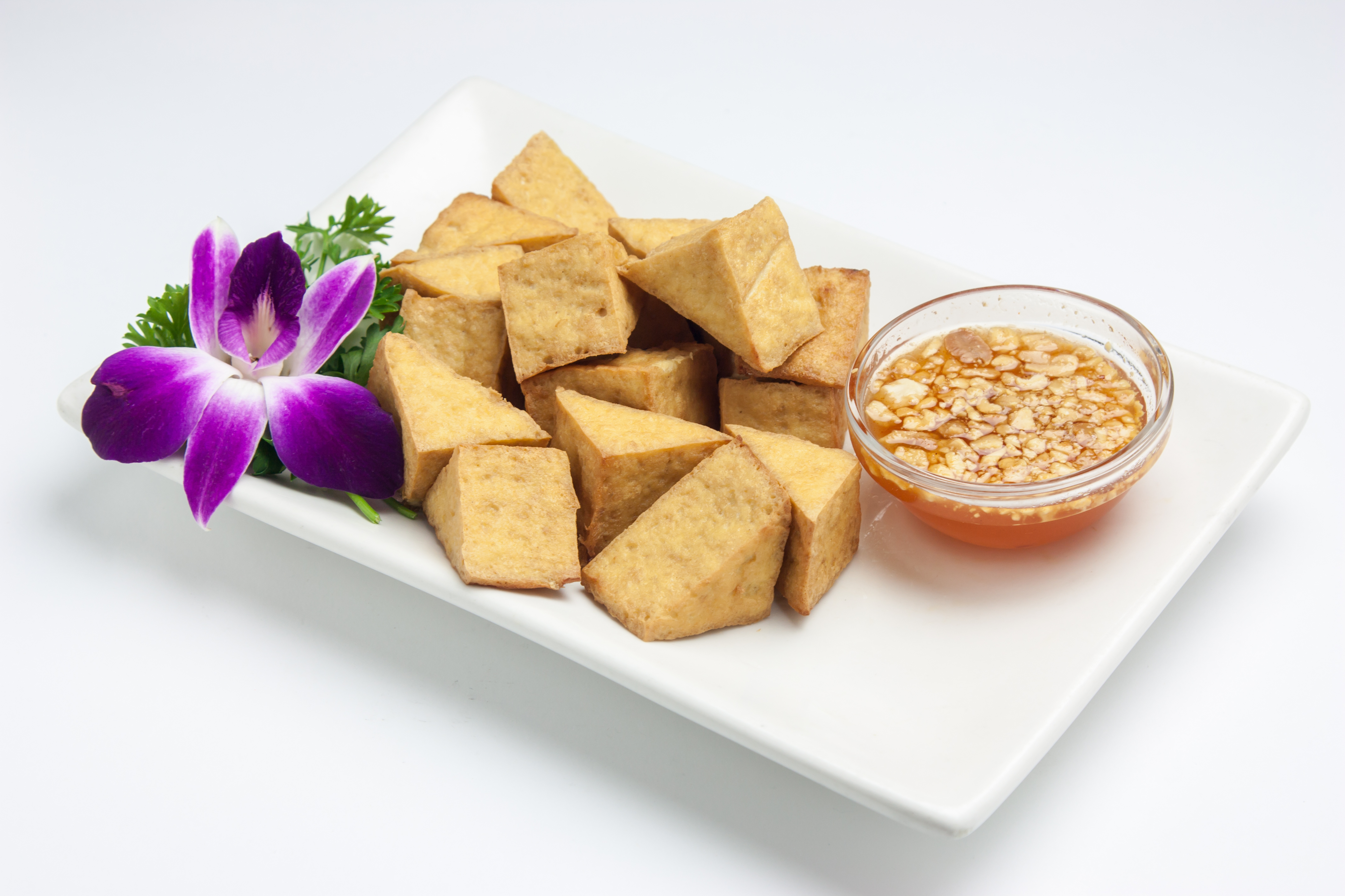 Order Crispy Tofu food online from Basil Thai Bistro store, San Diego on bringmethat.com