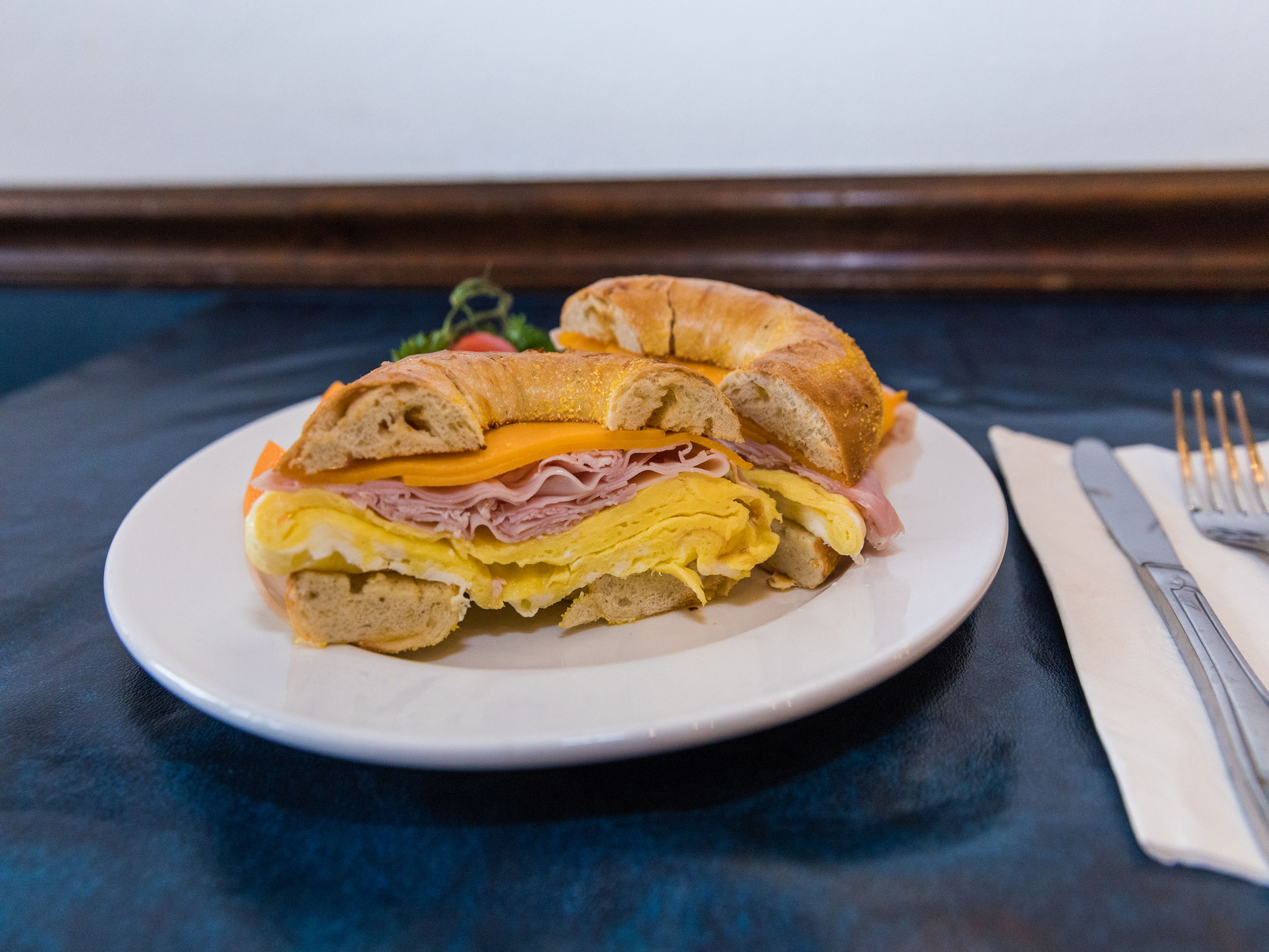 Order Egg Sandwich food online from Bluffington Cafe store, Lake Bluff on bringmethat.com