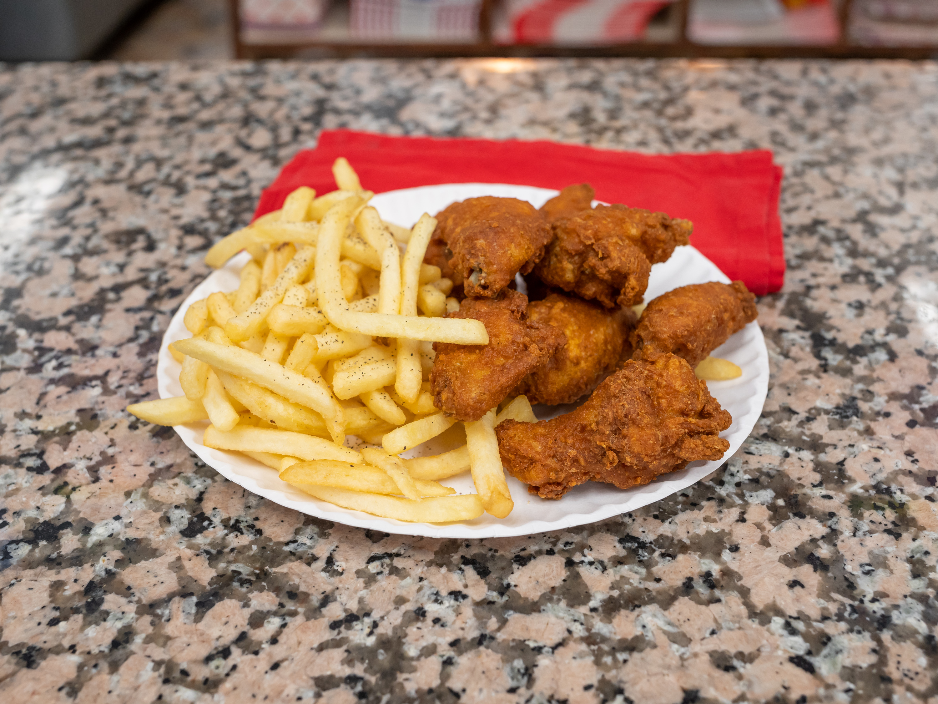 Order Hot Wings food online from Crown Chicken store, Brooklyn on bringmethat.com
