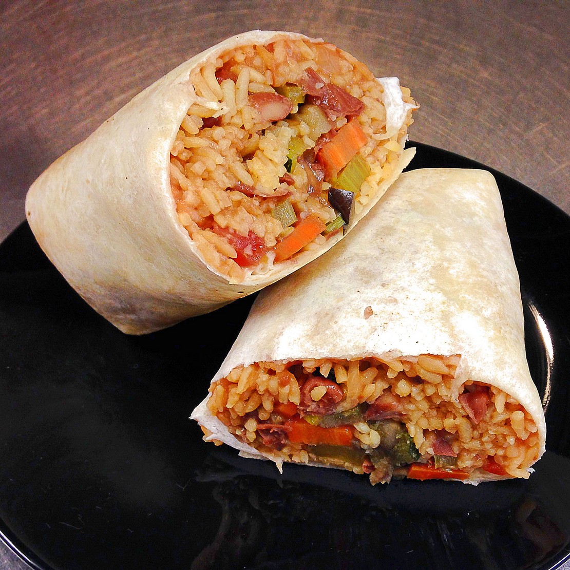 Order Chicken Burrito food online from Rice N Beans To Go store, Bethlehem on bringmethat.com