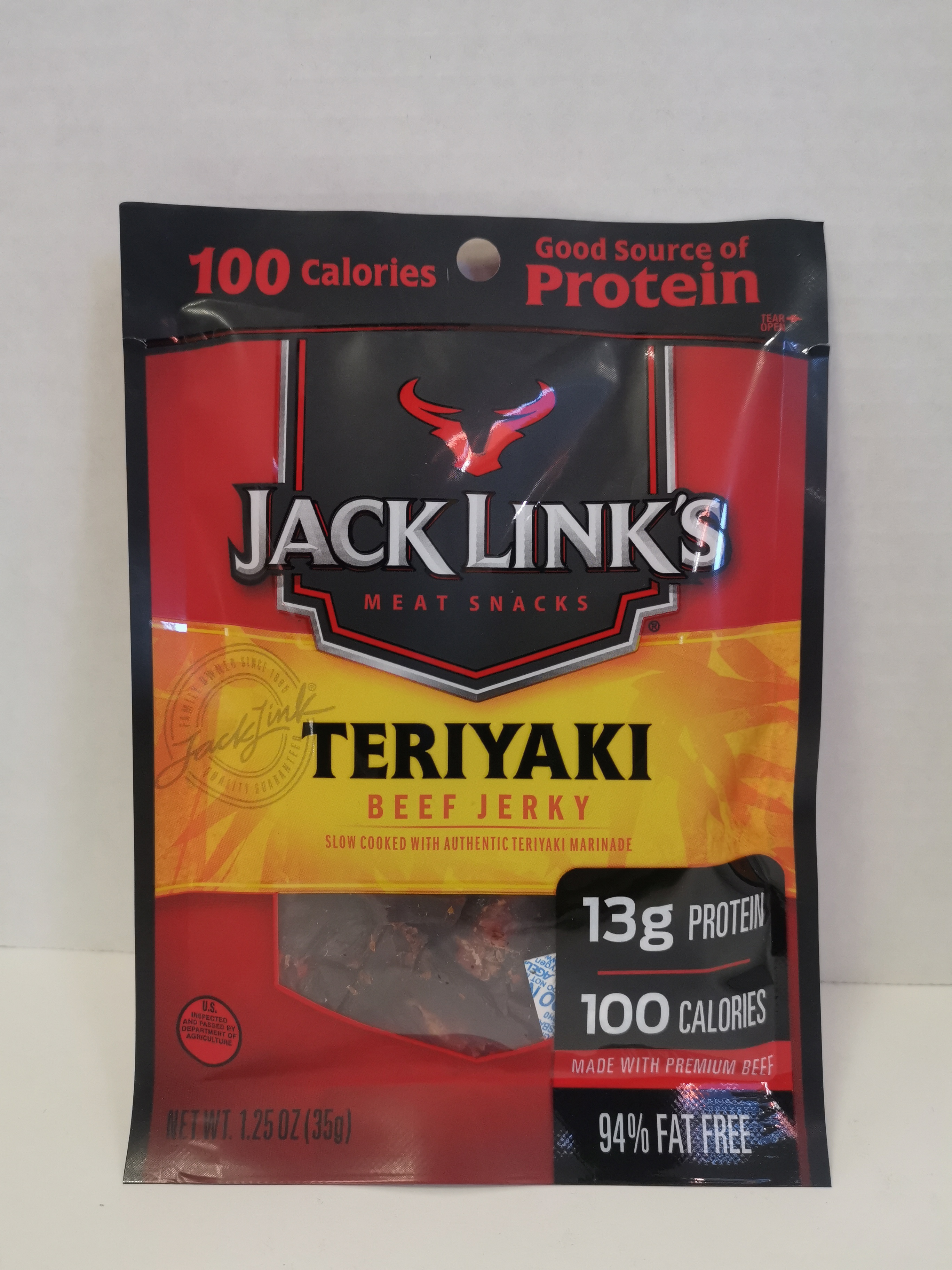 Order Jack Links Teriyaki 1.25oz food online from Rank Quickserve store, San Francisco on bringmethat.com