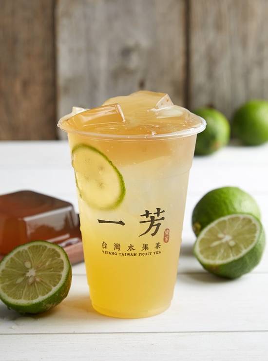 Order Lemon Green Tea 九如檸檬綠 food online from Yi Fang Torrance store, Torrance on bringmethat.com