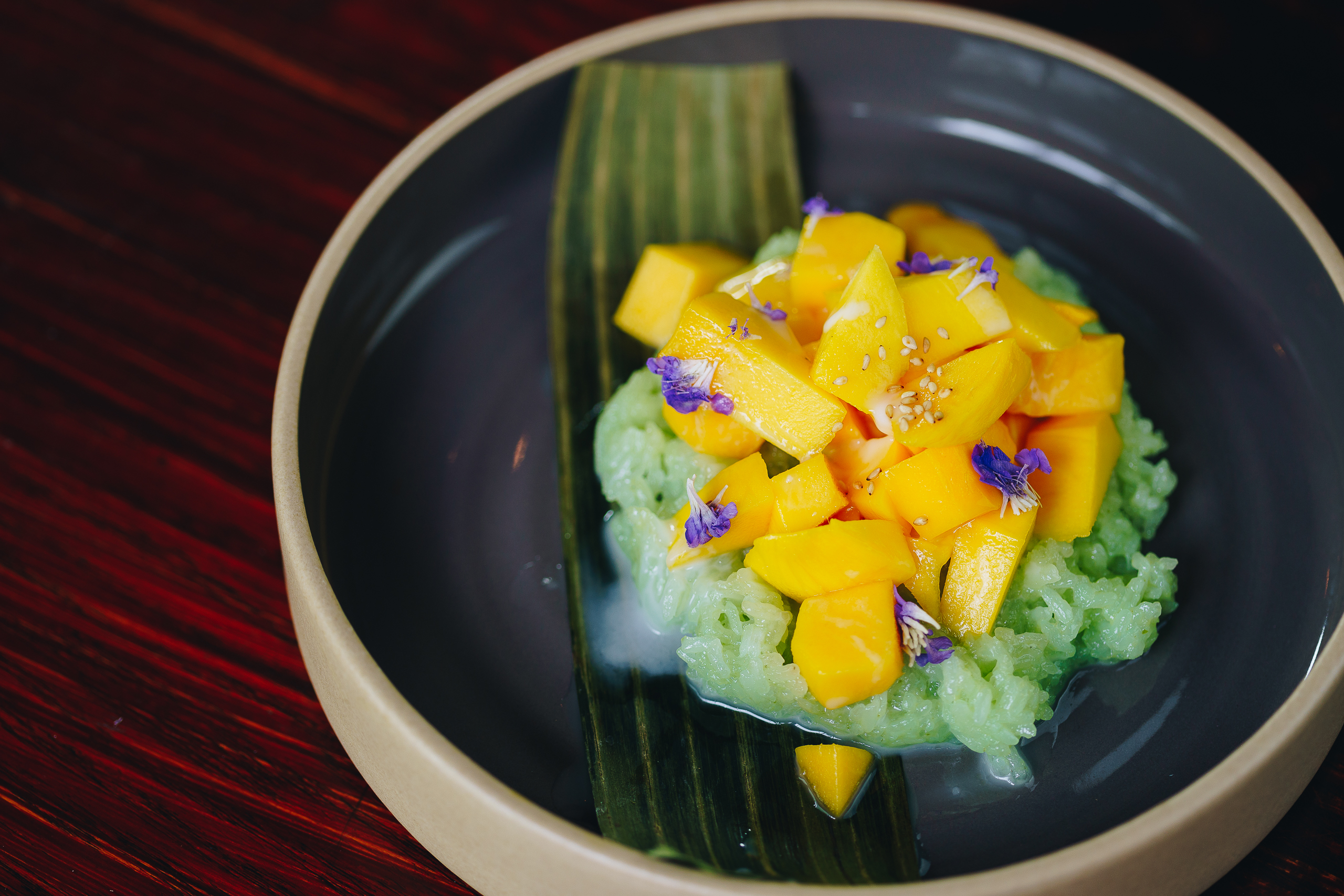 Order Mango Sticky Rice food online from Mangrove Kitchen store, San Francisco on bringmethat.com
