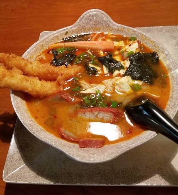 Order Spicy Miso Ramen food online from Moto Asian Cuisine store, Cumming on bringmethat.com