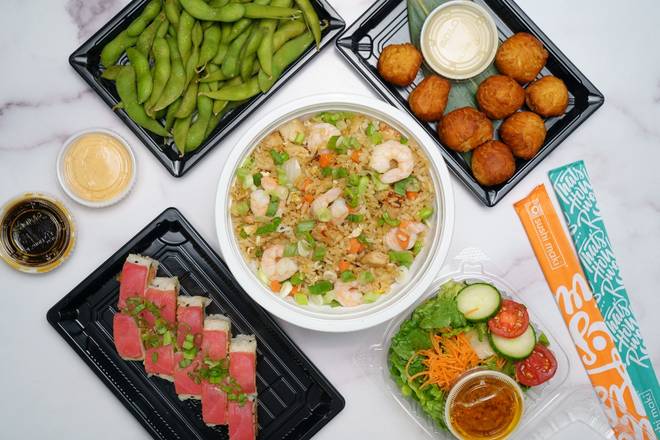 Order Little Meal for 2 food online from Sushi Maki store, Palmetto Bay on bringmethat.com