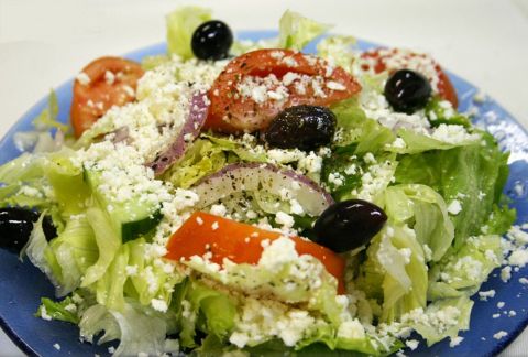 Order SIde Greek Salad  food online from The Brick Oven store, Saint Peters on bringmethat.com