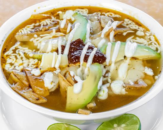 Order Sopa Azteca food online from Cenaduria Doña Chayito store, Glendale on bringmethat.com