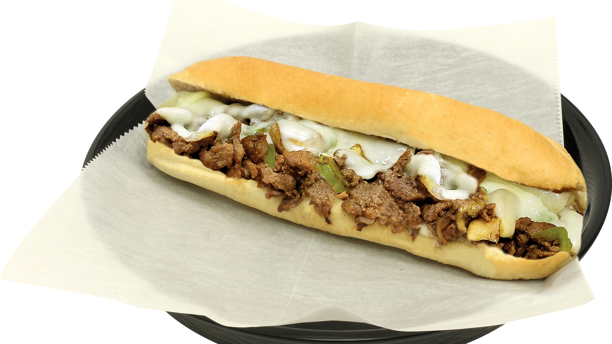 Order Grand Escape Sandwich (Philly Cheesesteak) food online from Steak Escape store, Columbus on bringmethat.com