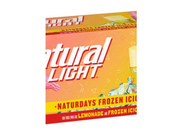 Order Natural Light Naturdays Frozen Icicles - 12x 2oz Pouches food online from Liquor & Tobacco store, Batavia on bringmethat.com