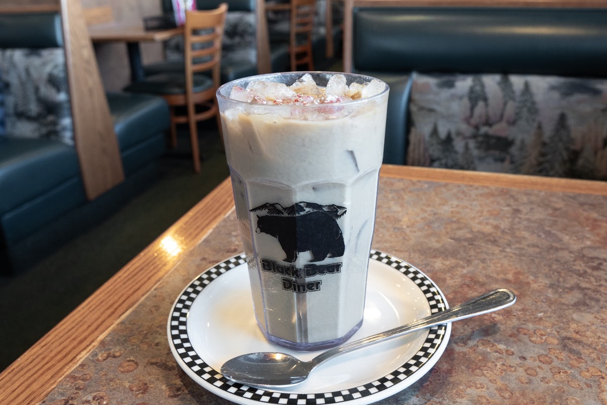Order Peppermint Mocha Cold Brew Coffee food online from Black Bear Diner store, Vacaville on bringmethat.com