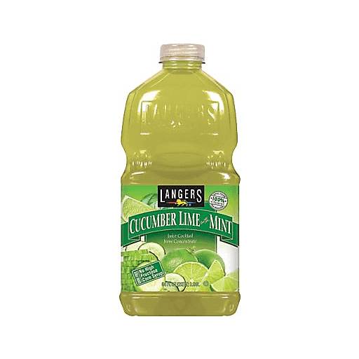 Order Langers Cucumber Lime Juice with Mint (64 OZ) 118481 food online from Bevmo! store, Chico on bringmethat.com