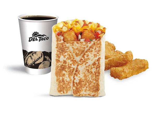 Order Breakfast Toasted Wrap Meal food online from Del Taco store, Corona on bringmethat.com