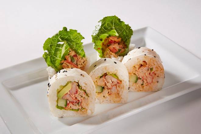 Order SPICY LOBSTER ROLL food online from Ra Sushi Bar Restaurant store, Atlanta on bringmethat.com