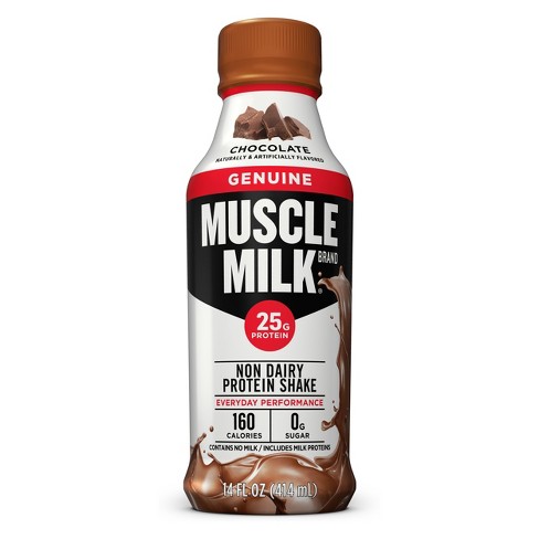 Order Muscle Milk Protein Shake 14oz Bottle food online from Flavors Nyc store, New York on bringmethat.com