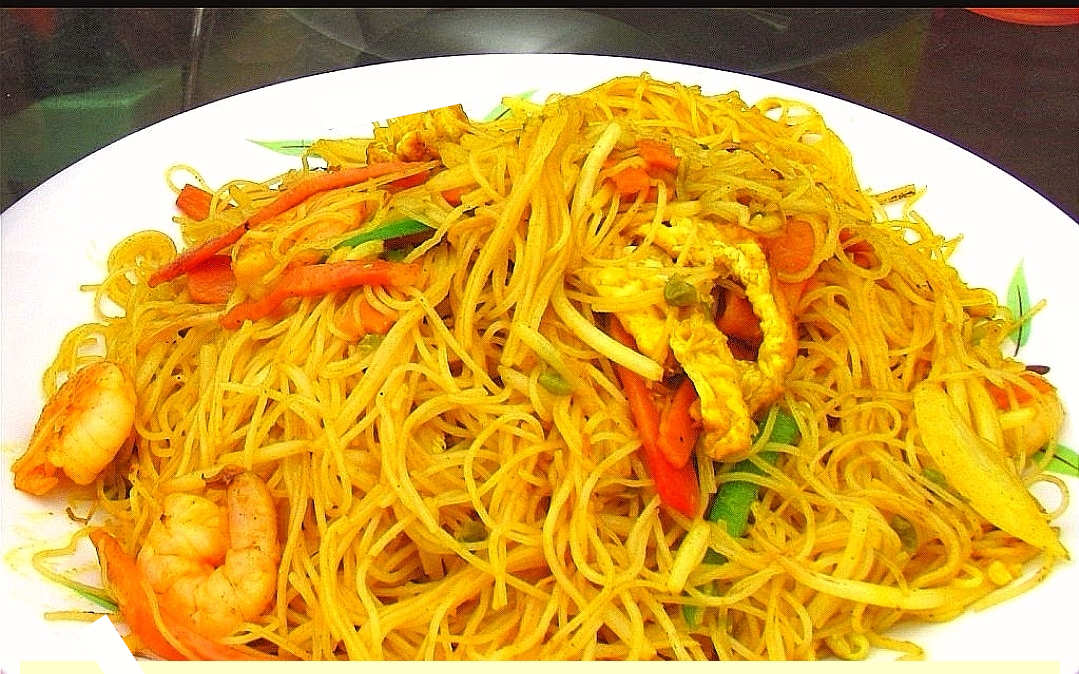 Order F13. Singapore Rice Noodles food online from China Pot store, McKinney on bringmethat.com