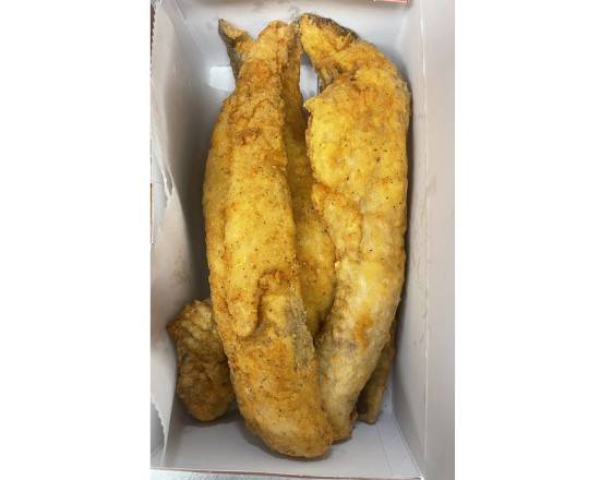 Order Whiting Fish (2 pcs) with Fries and Salad food online from Kennedy Fried Chicken store, Monticello on bringmethat.com