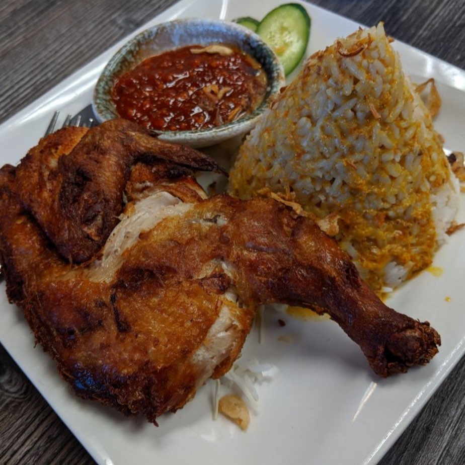 Order Ayam Goreng Penyet food online from Uncle Fung store, Buena Park on bringmethat.com