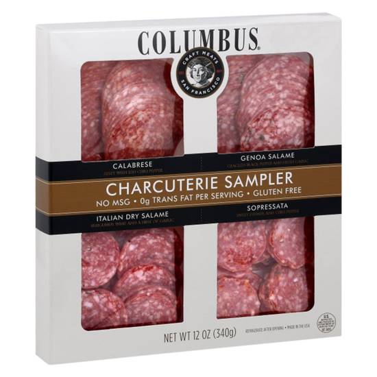 Order Columbus Charcuterie Sampler 12oz food online from Everyday Needs by Gopuff store, Sacramento on bringmethat.com