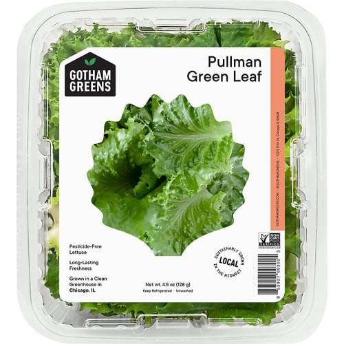 Order Gotham Greens · Pullman Green Leaf (4.5 oz) food online from Jewel-Osco store, Niles on bringmethat.com