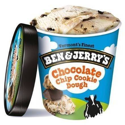 Order Ben & Jerry's Chocolate Chip Cookie Dough (1 Pint) food online from Dolcezza Gelato store, Arlington on bringmethat.com