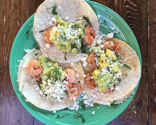 Order Shrimp Tacos food online from The Pony Inn store, Chicago on bringmethat.com