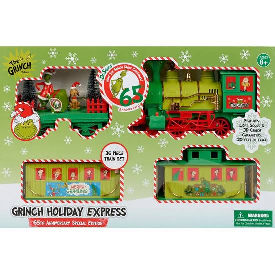 Order Grinch Holiday Express 65th Anniversary Train Set food online from Cvs store, CANTON on bringmethat.com
