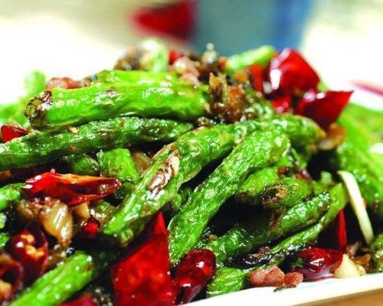 Order N8.干煸四季豆Dry Sauteed String Beans food online from Taste of North China store, Jersey City on bringmethat.com