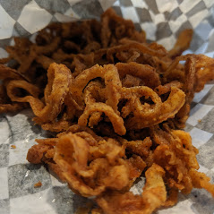 Order Crispy "Haystack" Onions food online from Big Ange Eatery store, Arlington Heights on bringmethat.com