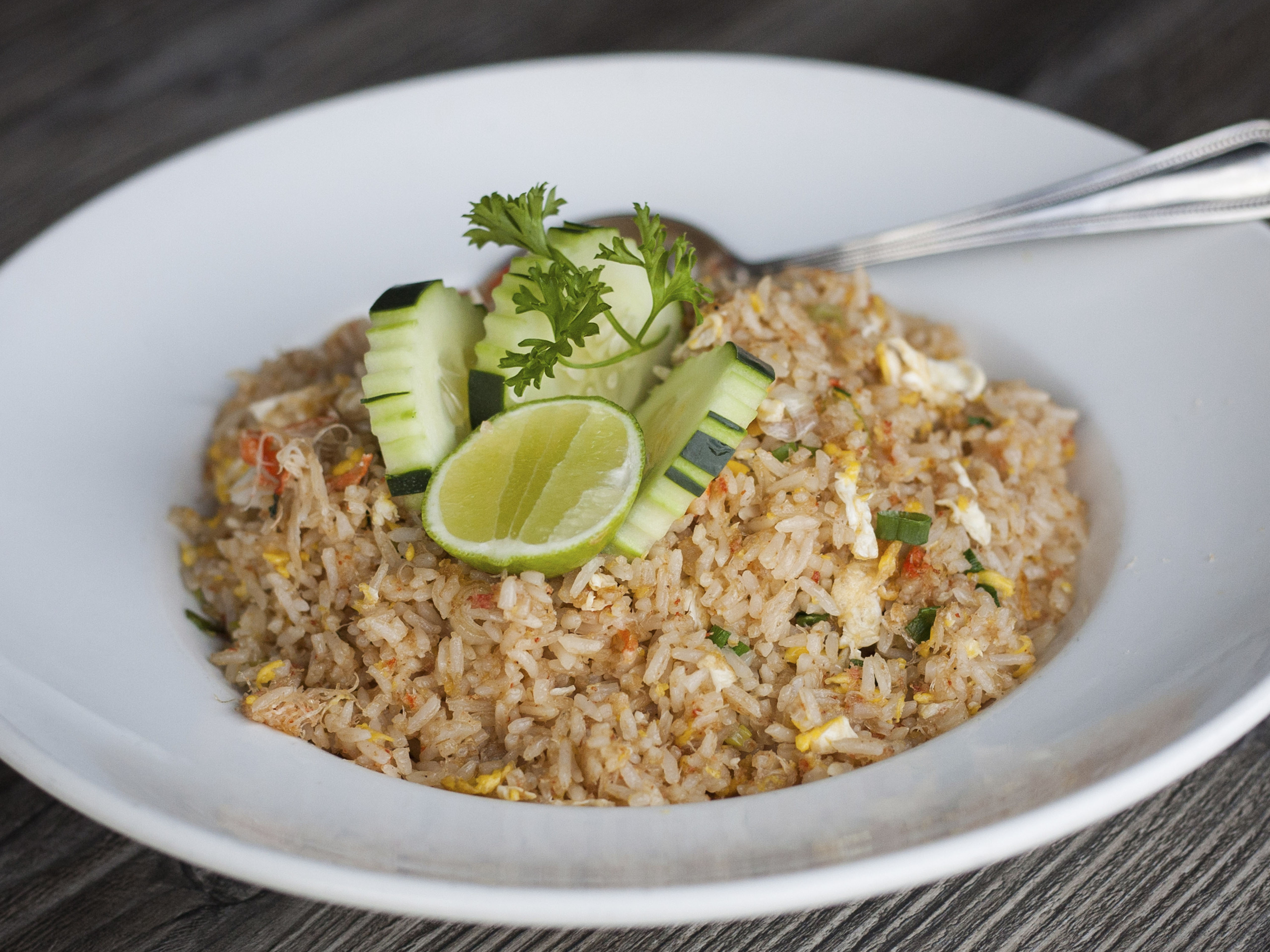 Order Snow Crab Fried Rice food online from Hae ha heng thai bistro store, Los Angeles on bringmethat.com