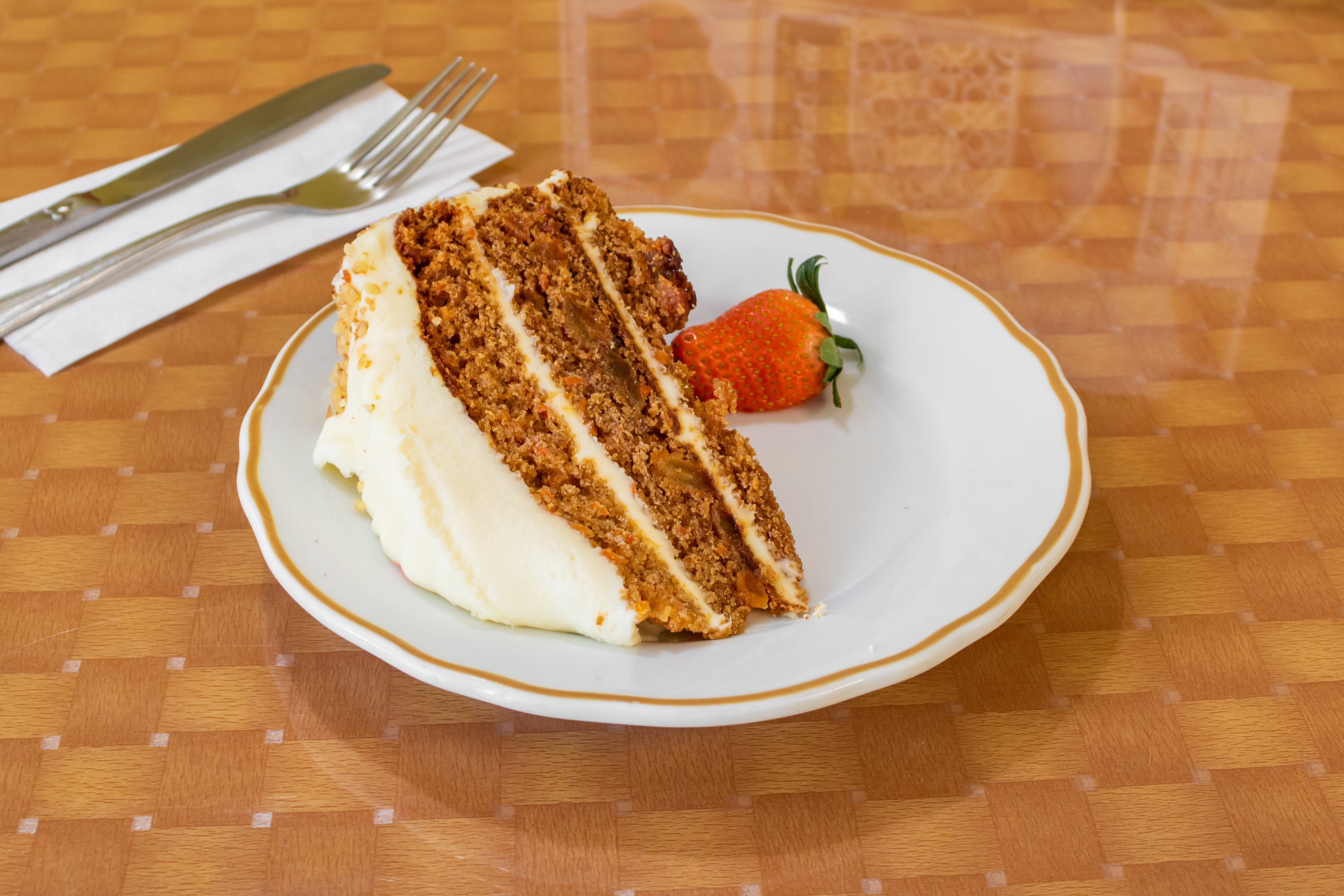 Order Carrot Cake - Dessert food online from Danny's Tomato Pie store, Ewing on bringmethat.com