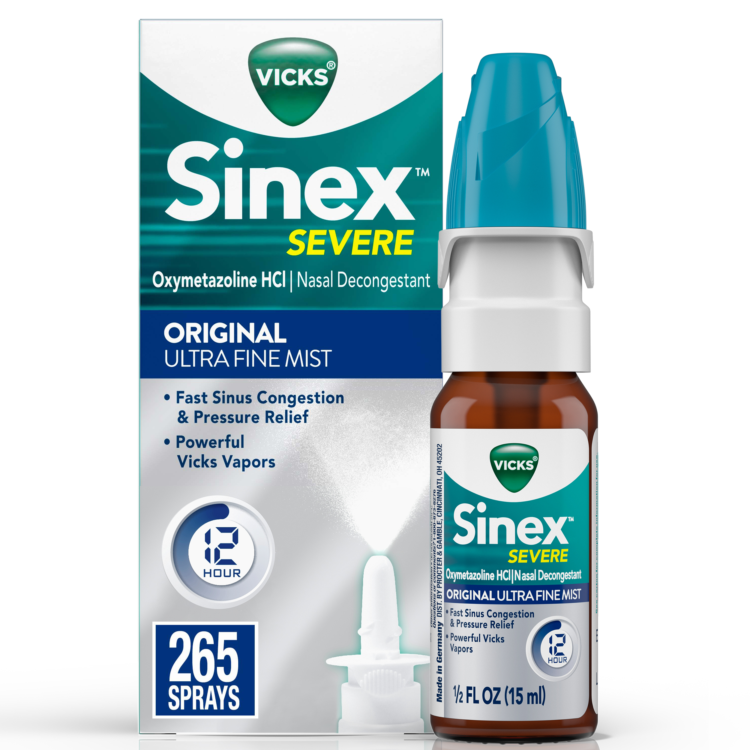 Order Vicks Sinex Severe Original Ultra Fine Mist Nasal Spray - 0.5 fl oz food online from Rite Aid store, SUFFOLK on bringmethat.com