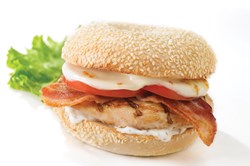 Order Chicken Bacon Club food online from The Great American Bagel store, Chicago on bringmethat.com