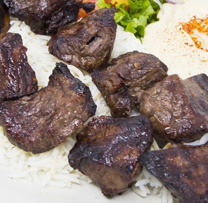 Order 4 Piece Beef Kabab food online from Sepan Chicken store, Los Angeles on bringmethat.com