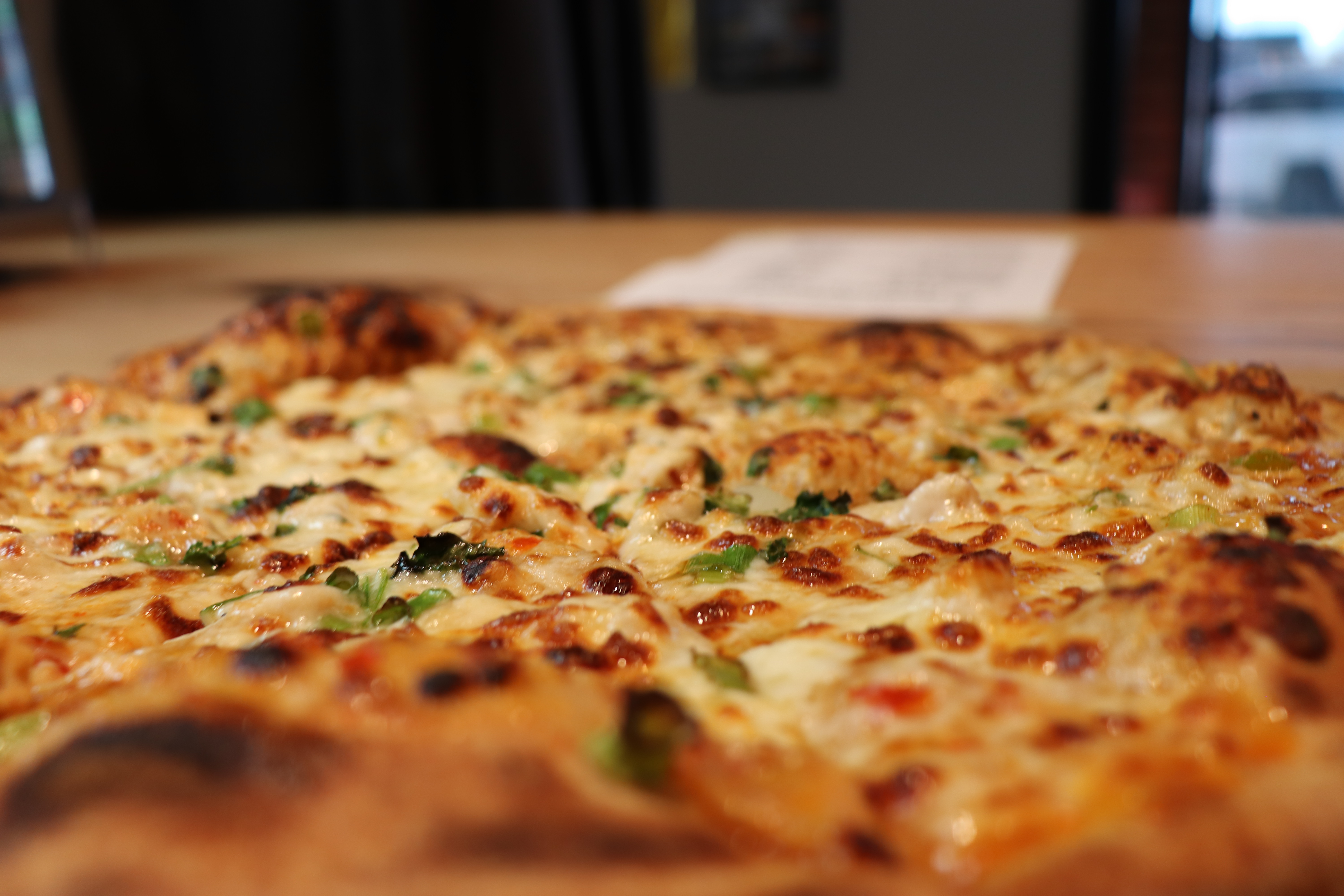Order Thai Chili Chicken Pizza food online from Basic Kneads Pizza store, Golden on bringmethat.com
