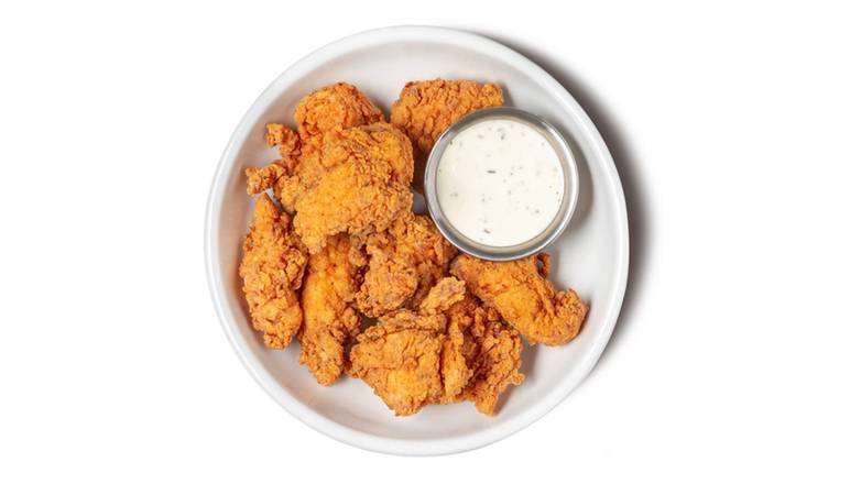 Order Naked Popcorn Chicken w/ Buttermilk Ranch food online from Bareburger store, Rye on bringmethat.com