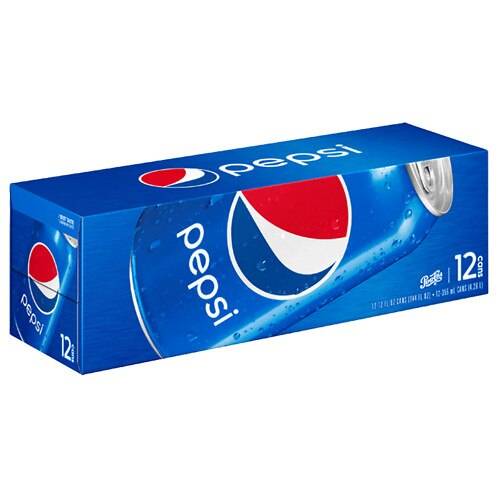 Order Pepsi Soda - 12.0 oz x 12 pack food online from Walgreens store, Draper on bringmethat.com