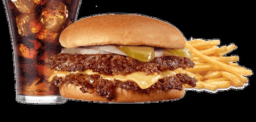 Order #1 Original Double Steakburger with Cheese Combo food online from Steak n Shake store, Henderson on bringmethat.com