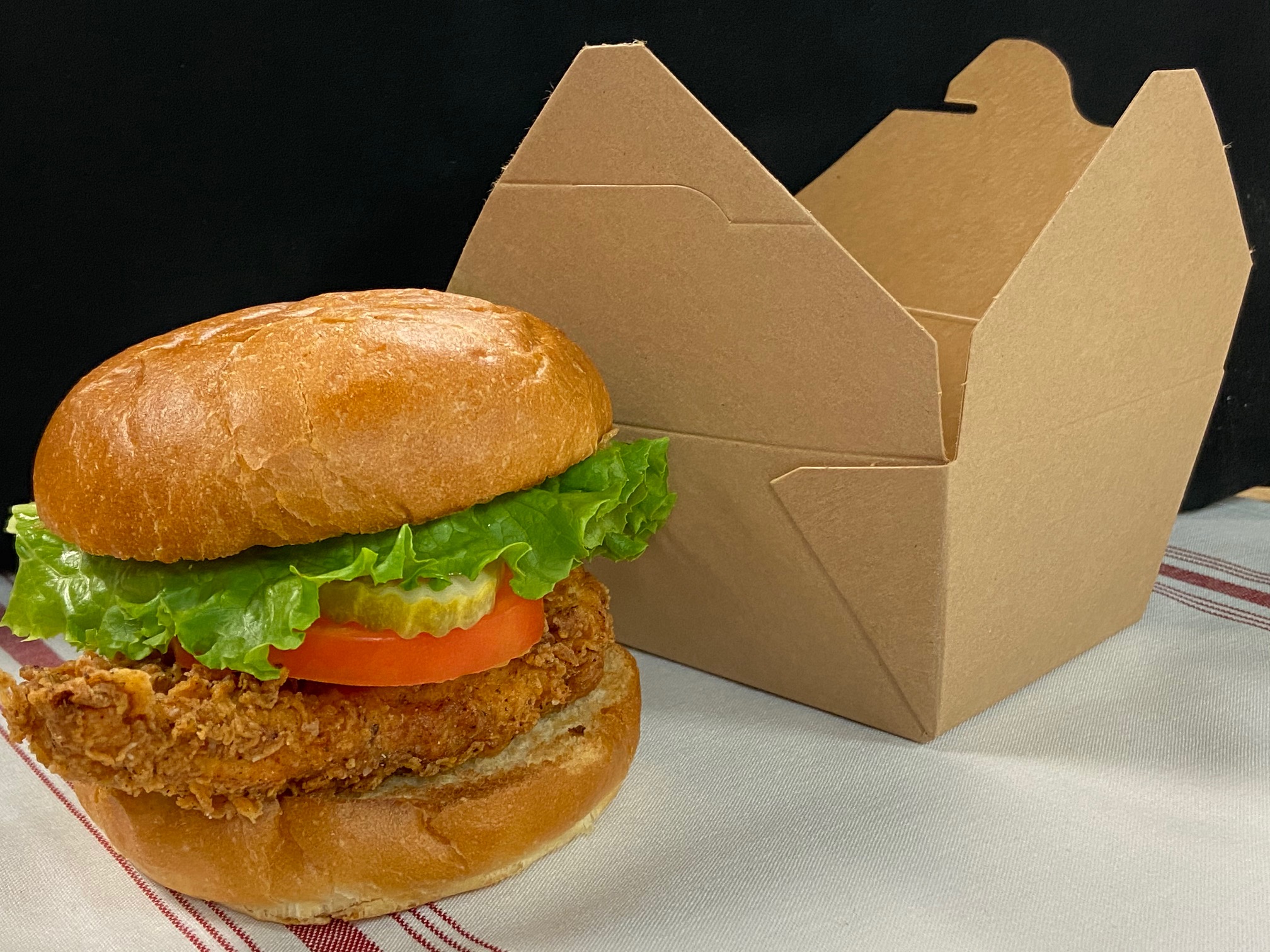 Order Al's Fried Chicken Breast Sandwich food online from 2 Penguins Tap And Grill store, Centennial on bringmethat.com