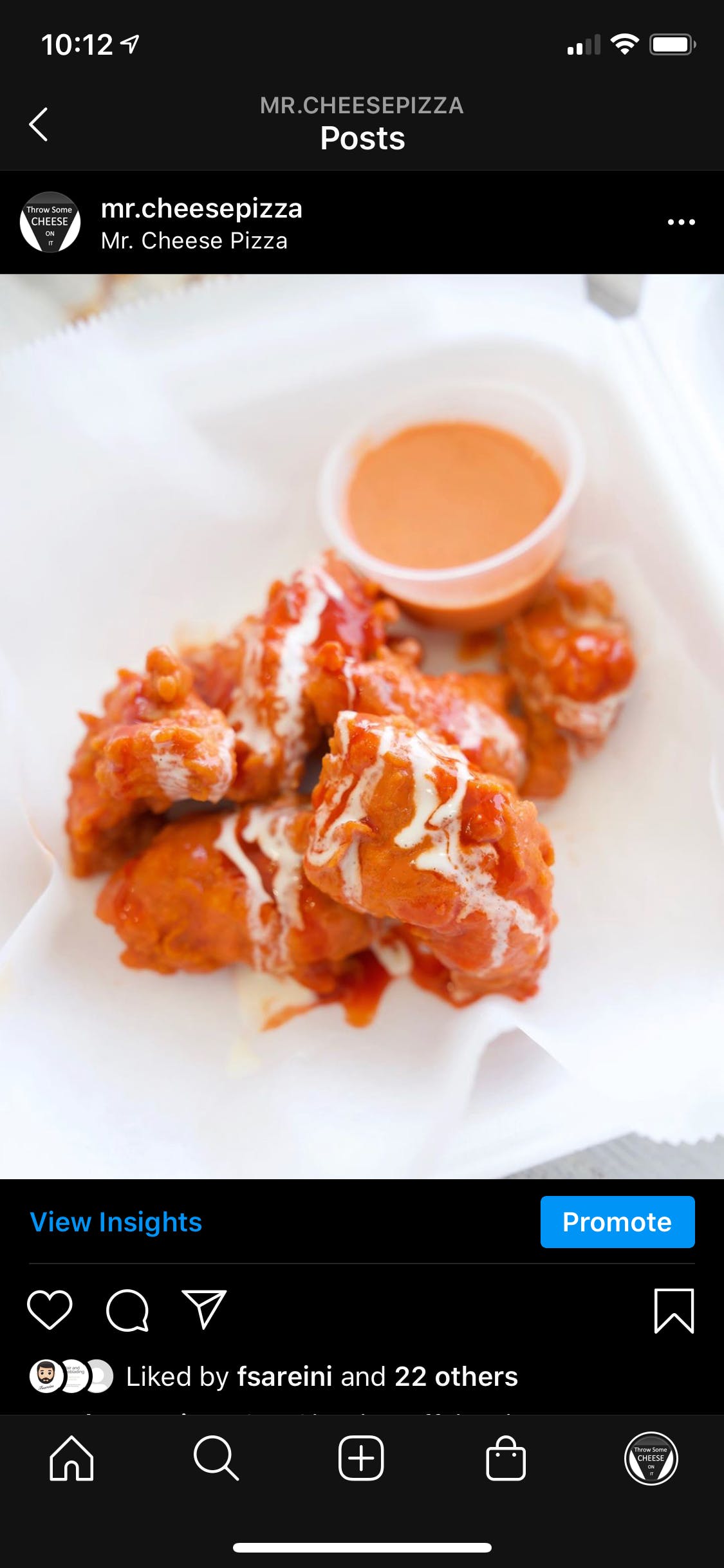 Order Boneless Chicken Wings - 8 Pieces food online from Mr Cheese Pizza store, Dearborn Heights on bringmethat.com