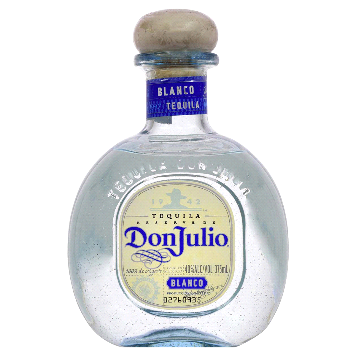 Order Don Julio Blanco Tequila 375 ml. food online from Mirage Wine & Liquor store, Palm Springs on bringmethat.com