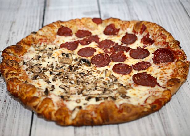 Order Build your Own Large Pizza food online from Dearborn Pizza store, Dearborn Heights on bringmethat.com