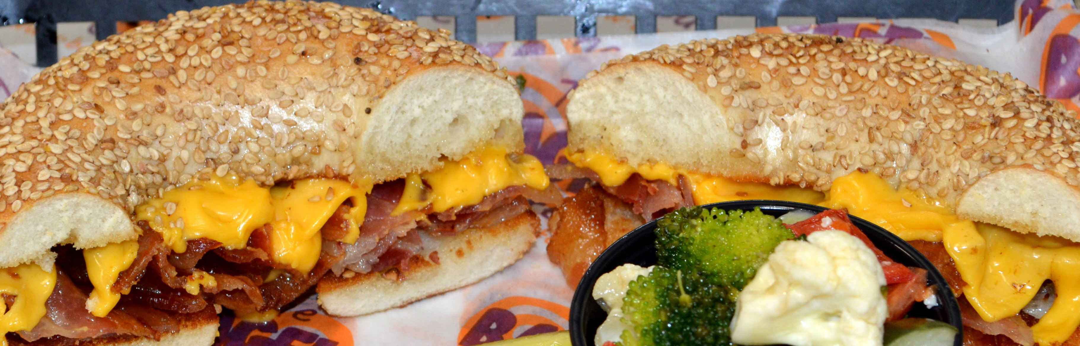 Order Grilled Cheese with Bacon Sandwich food online from Bagel Cafe store, Herndon on bringmethat.com