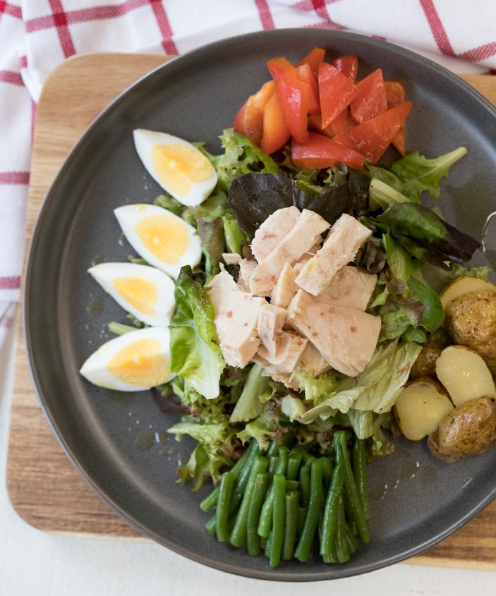 Order Nicoise Salad food online from Orrman's Cheese Shop store, Charlotte on bringmethat.com