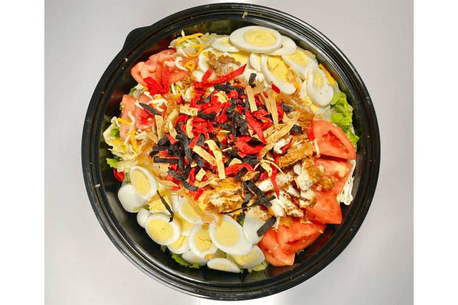 Order Crispy Chicken Party Salad food online from Friendly store, Concord on bringmethat.com