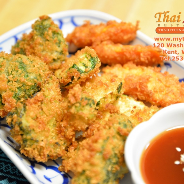 Order K5. Fried Veggies food online from Thai Chili Restaurant store, Kent on bringmethat.com