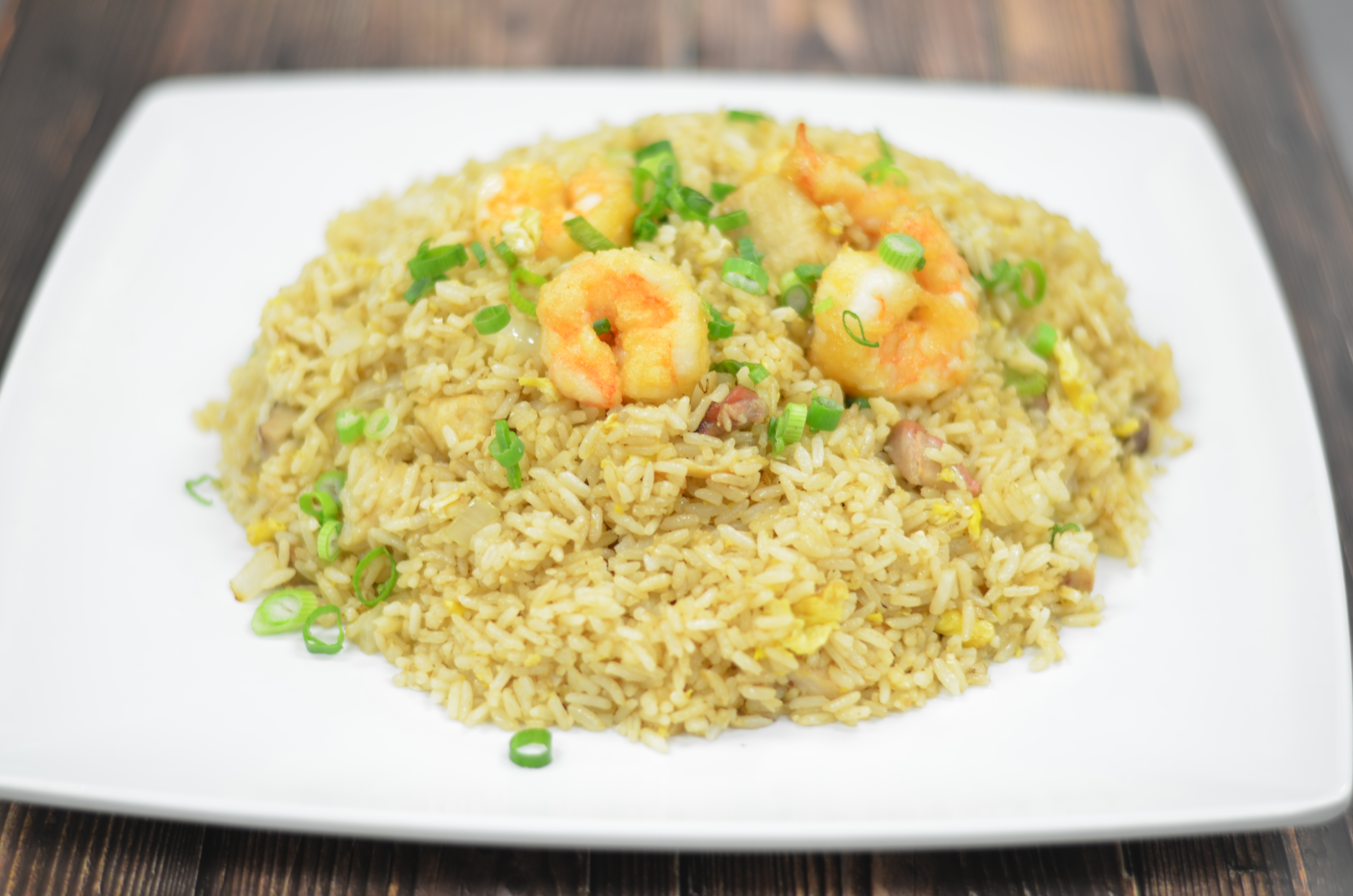 Order House Special Fried Rice food online from Yumi Cafe store, Richmond on bringmethat.com