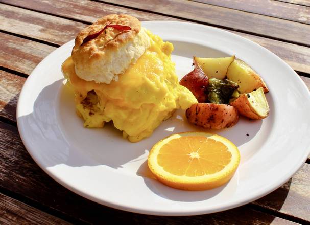 Order Egg N Cheese Biscuit food online from Arize Bistro store, Long Beach on bringmethat.com