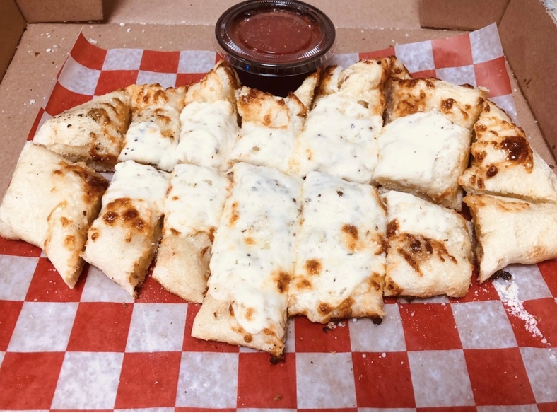 Order Cheesy Bread food online from Mario of NYC Pizza store, Bulverde on bringmethat.com
