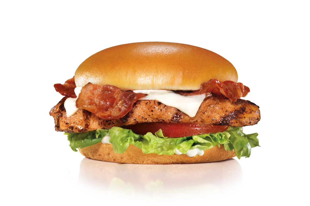 Order Charbroiled Chicken Club™ Sandwich food online from Carl Jr store, Santa Monica on bringmethat.com