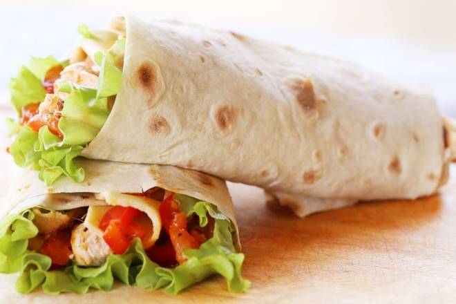 Order Pollo Burrito (Grilled Chicken) food online from Moctezuma Mexican Grill store, Alpharetta on bringmethat.com